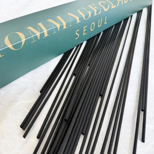 60cm 대형 디퓨저 스틱 롱 리드스틱 리필 교체용 거실 반려동물 공간 추천, 30개입, 1개, 블랙