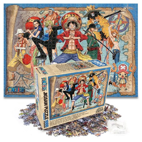 학산문화사 원피스 직소퍼즐 1000pcs 출동준비, 1개, 1000피스