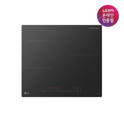 (LG전자) DIOS(디오스) 인덕션 3구 BEI3HRBLE (블랙/프리스탠딩A(15cm)), 프리스탠딩, BEI3HRBLE 블랙 프리스탠딩A