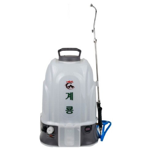 국산 충전식 배터리 밧데리 분무기 계룡분무기 20L, 1개, 흰색
