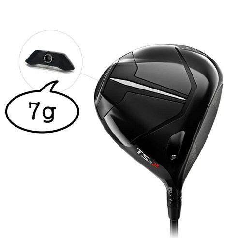 [타이틀리스트] TSR2 TSR4 드라이버 헤드 무게추 7g, 단품, 1개