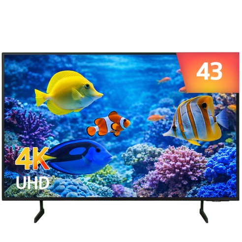 삼성 43인치 크리스탈 4K UHD 스마트 TV 43DU7200 OTT, 고객직접설치, 스탠드형, 107cm(43인치)