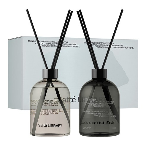 솔테라이브러리 퍼퓸 디퓨저, 2개, 500ml, 베리 앤 로즈