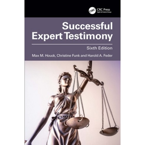 (영문도서)Successful Expert Testimony Hardcover, CRC Press, English, 9781041005759