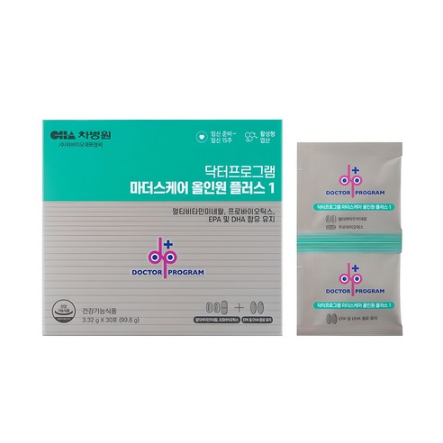 닥터프로그램 마더스케어 올인원 플러스 1 99.6g, 1개 맛있게 먹은 솔직 후기 썸네일