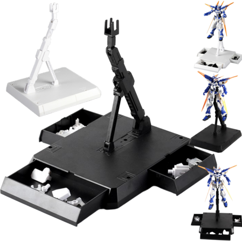 SD HG RG MG 수납형 건담 액션베이스 프라홈정밀니퍼, 1개, 블랙