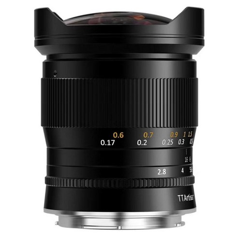 티티아티산 11mm F2.8 풀프레임 초광각 어안렌즈, L(블랙)