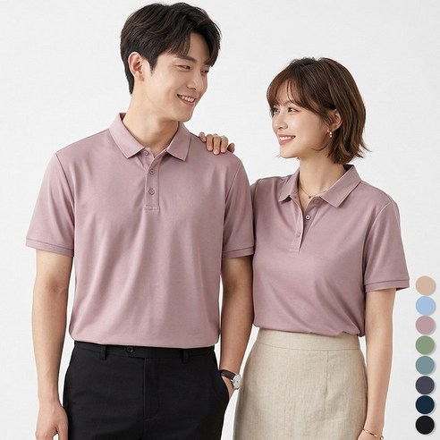 디커스텀 남녀공용 냉감 카라티셔츠 폴로티 S~4XL