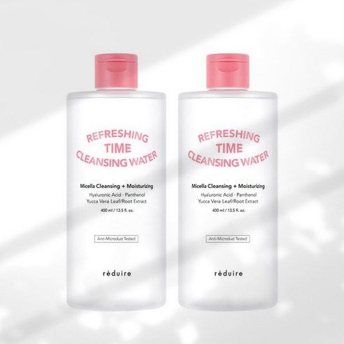 리듀어 리프레싱 타임 클렌징워터 400ml 2개입 솔직 후기 | 실사용자 리뷰 분석 - 상품 이미지 1
