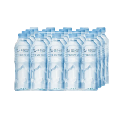 동원샘물 무라벨 생수 500ml x 40병, 500ml, 40개