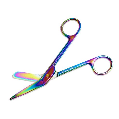 너스키니 1등급 의료용 오로라 고급 붕대가위 14.5cm SB 병원 실습용 간호사 용품 시저 의료용 붕대 가위, 1개, 오로라 붕대가위
