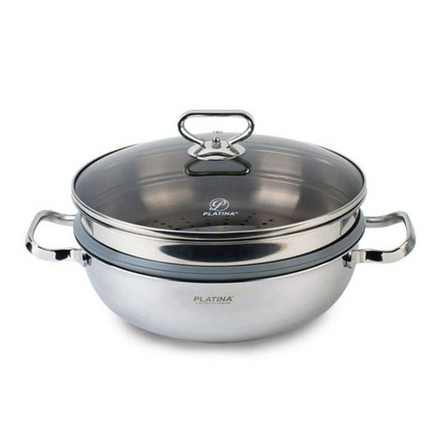 키친플라워 찜냄비 인덕션 찜솥 찜기 찜통 냄비 26cm ths+95634Xe - 찜기/찜통 | 쿠팡