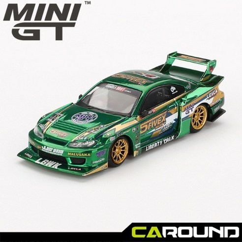 미니지티(858) 1:64 닛산 LB-슈퍼실루엣 S15 실비아 LBWK 2024 Fausto Racing, 1개, 858