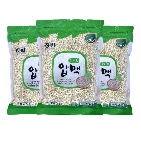 국산 압맥 보리 2.4kg (800gx3개), 800g, 3개