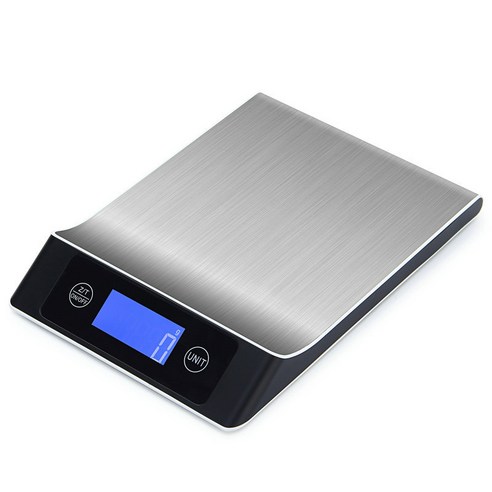 loftylife 고정밀 1g 단위 가정용 주방저울 전자저울 베이킹 저울 다이어트 계량저울 커피 그램 측정기, DH-8305, Black, 5kg
