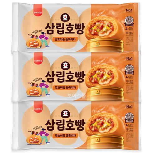 [보아스몰] 삼립 피자호빵 4개입