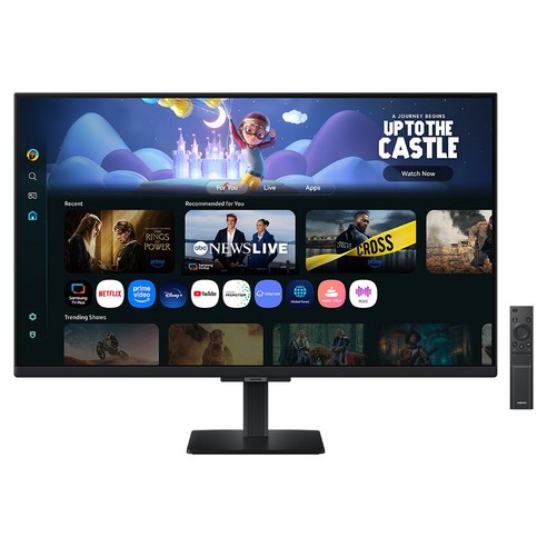 삼성 모니터 M5 S27FM500 27인치 68.6cm 스마트모니터 유튜브 넷플릭스 미러링 OTT S27DM500 후속모델, 68cm, 삼성 S27FM500