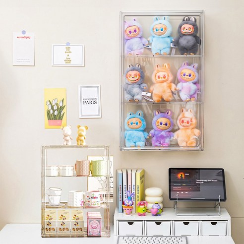HK sell 카이저 무타공 벽걸이 디스플레이 피규어 보관함 60cm 대형 마그네틱 도어 진열 케이스, 1개 1개