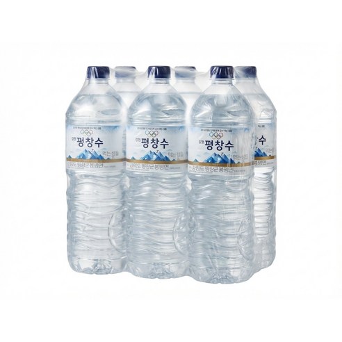 평창수 2리터, 2L, 6개