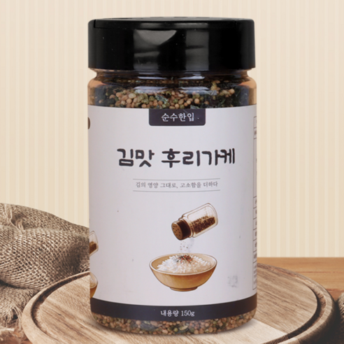 순수한입 김맛 후리가케, 150g, 1개
