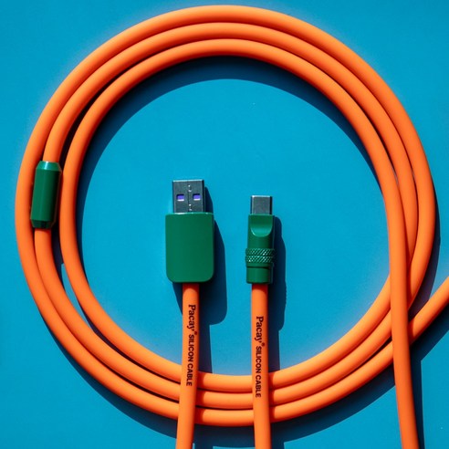 파카이 USB to C 실리콘 케이블 시리즈