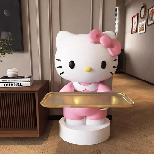 Hello Kitty トレー付き サイドテーブル インテリア Hello Kitty