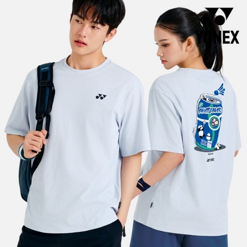 요넥스 티셔츠 261TS057U 남녀공용 오버핏 단체복 배드민턴 상의 오남스포츠