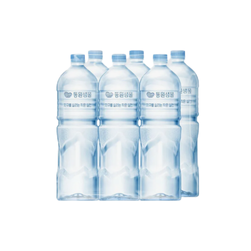 동원샘물 무라벨 생수 2L x 24병