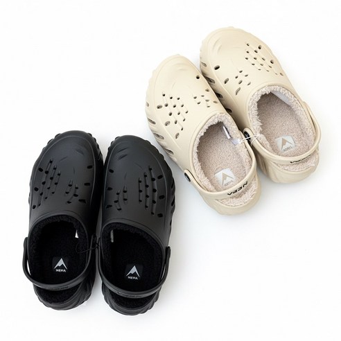 네파 파워 방한 슬리퍼 따뜻한 겨울 퍼 털 NEPA 패딩 슬리퍼 뮬 남녀공용