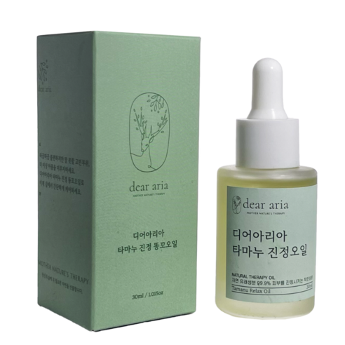 [약국 입점 제품] 디어아리아 타마누 진정 똥꼬 치질 치핵 항문 똥꼬 항문 가려움 오일, 30g, 1개, 30g