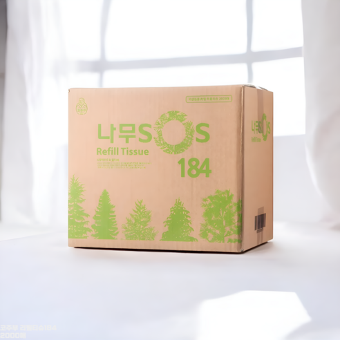 코주부 리필티슈184 2000매_대용량 절약형 미용티슈 l 호텔티슈 모텔... 솔직 후기 | 실사용자 리뷰 분석 - 상품 이미지 3