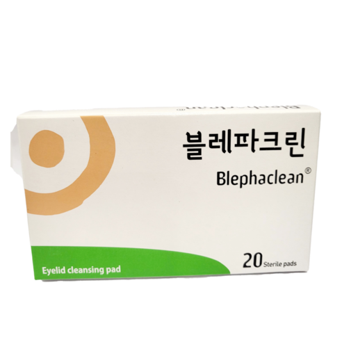 Thea 눈꺼풀 세정패드 블레파크린 20p 솔직 후기 | 피부 타입별 분석 - 상품 이미지 1