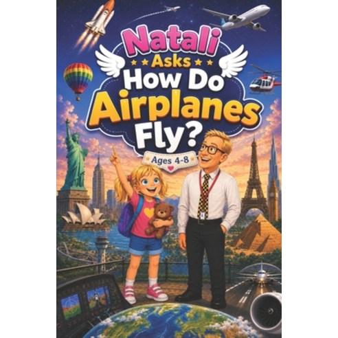 (영문도서)Natali Asks: How Do Airplanes Fly? Paperback, Independently Published, English, 9798198570122