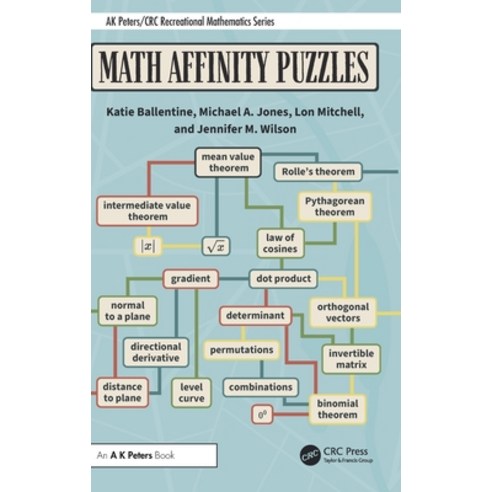 (영문도서)Math Affinity Puzzles Hardcover, A K PETERS, English, 9781032992082