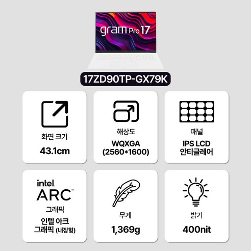 LG전자 2025 그램 프로 메모리 성능