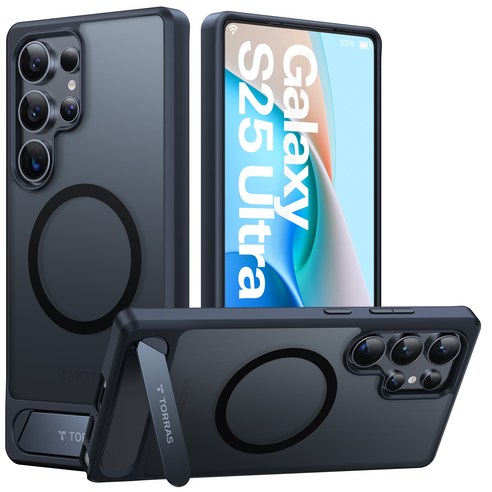 토라스 18N 초강력 마그네틱 맥세이프 간편 스탠드 휴대폰 케이스 Ostand L1 마그네틱