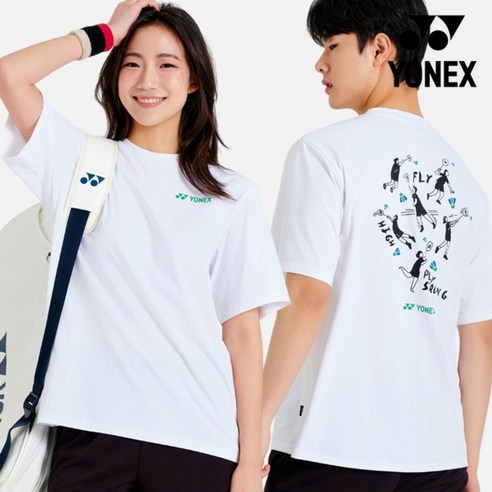 요넥스 배드민턴 캐주얼 티셔츠 261TS047U