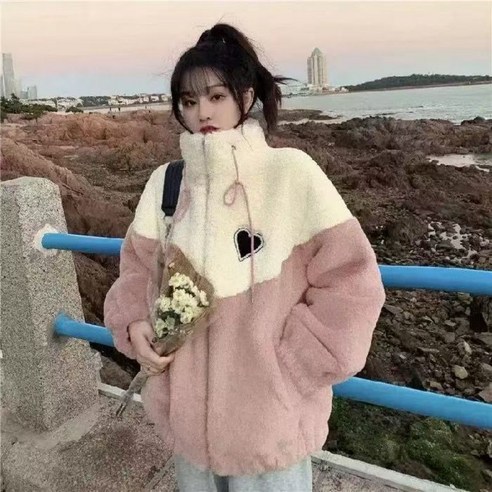 아톰닉 2025 여성 초특가 겨울 보온과 패션을 후리스 여성 외출 간절기 점퍼