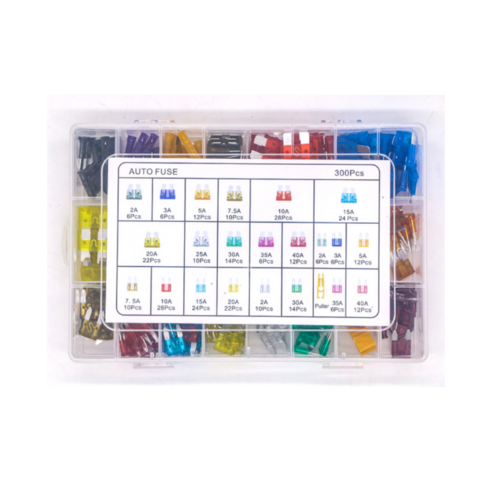 자동차 휴즈 차량용 퓨즈 세트 300pcs, 자동차 휴즈세트 300pcs, 1개