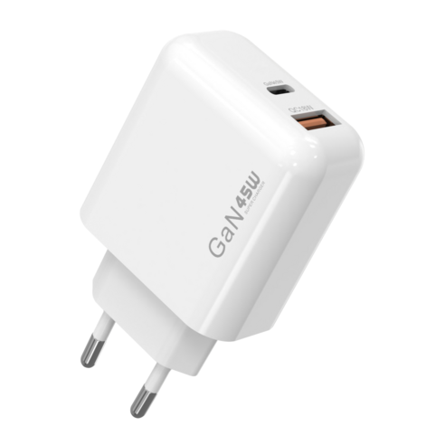 폴리폴 45W GaN 듀얼포트 어댑터 초고속 충전기 PD 프리볼트 개봉기 | 실사용 후기 - 상품 이미지 2