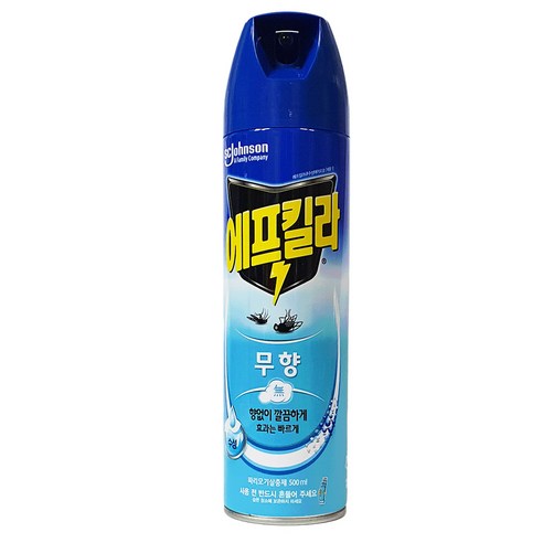 에프킬라 수성 에어로졸 살중제 무향, 500ml, 2개