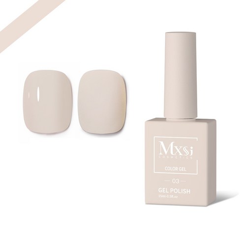 [AS젤] 젤네일 컬러젤 네일컬러 60종, 1개, 15ml, 03 소프트 베이지
