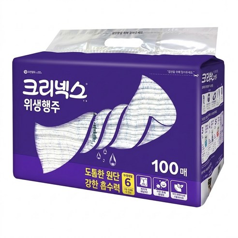 스카트 항균 위생행주, 100매입, 1개