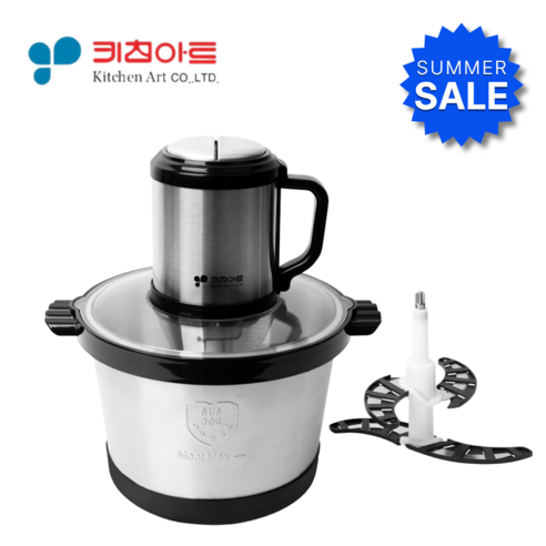 키친아트 대용량 멀티 다지기 304스테인리스 용기 KN-565NK, 1개