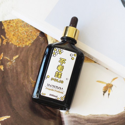 여주꿀벌농원 불로봉폴리스 100ml 국산 프로폴리스추출물 프로폴리스액상 원액 숙성, 100ml, 1개