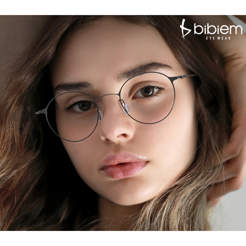 [비비엠] BIBIEM - M434 얇은 안경테 / 5g / 가벼운안경 - 안경테 | 쿠팡