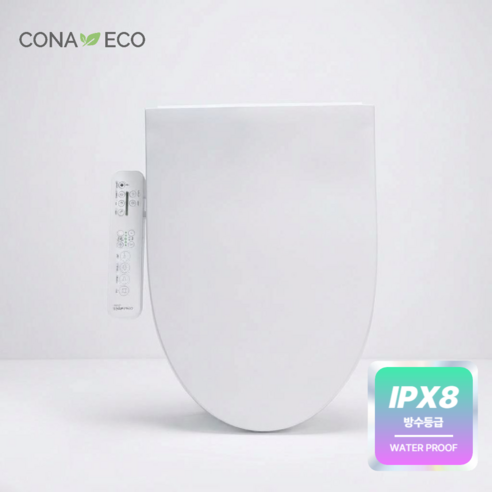 26년형 코나에코홈 강력방수 IPX8 직수형 노탱크 터치식 IPX8 방수 6세대 노즐 자가설치 CONA-3000N, 고객직접설치