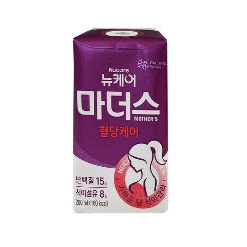 뉴케어 대상웰라이프 마더스 혈당케어 임신성 당뇨 200ml, 10개 이미지 3