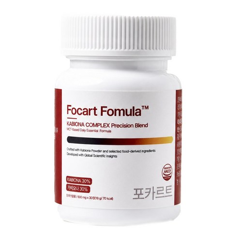 포카르트 FOCART, 30정, 1개 - 기타다이어트식품