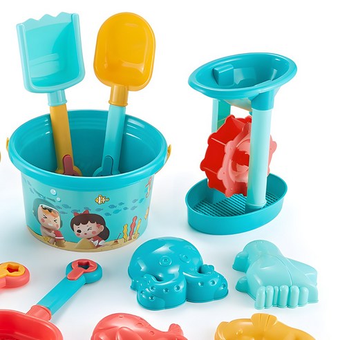 모래놀이 16종 안전소재 장난감 [디프] 사용 세트 이미지 3